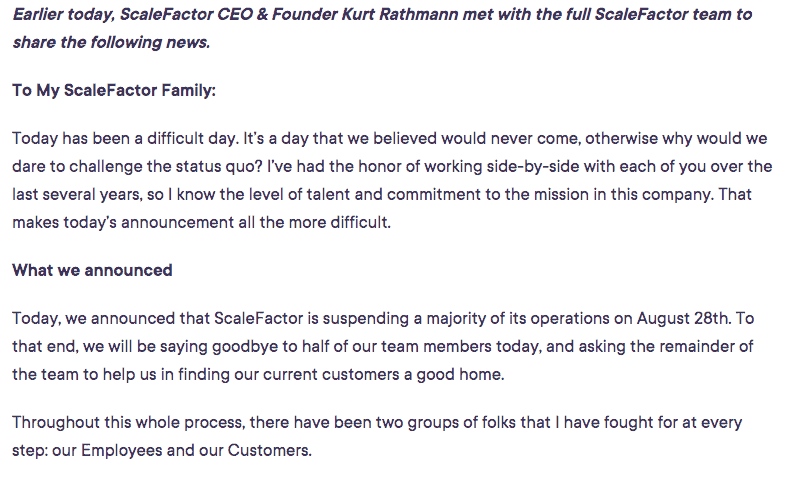 ScaleFactor CEO & Founder Kurt Rathmann